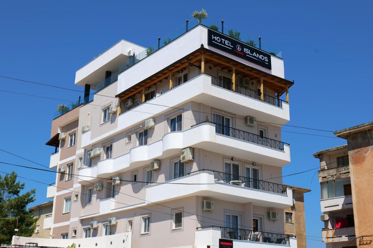 3 Islands 2 Hotel Ksamil Bagian luar foto