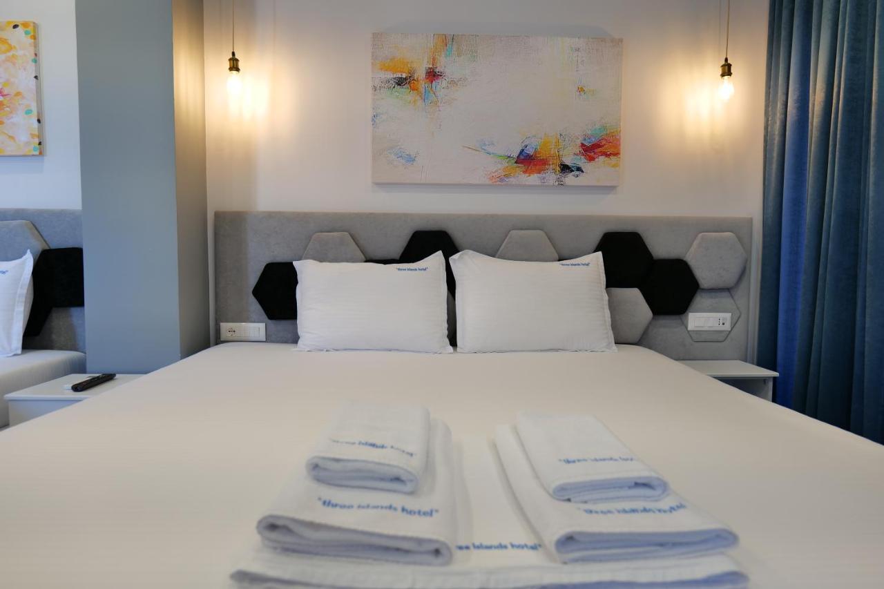 3 Islands 2 Hotel Ksamil Bagian luar foto